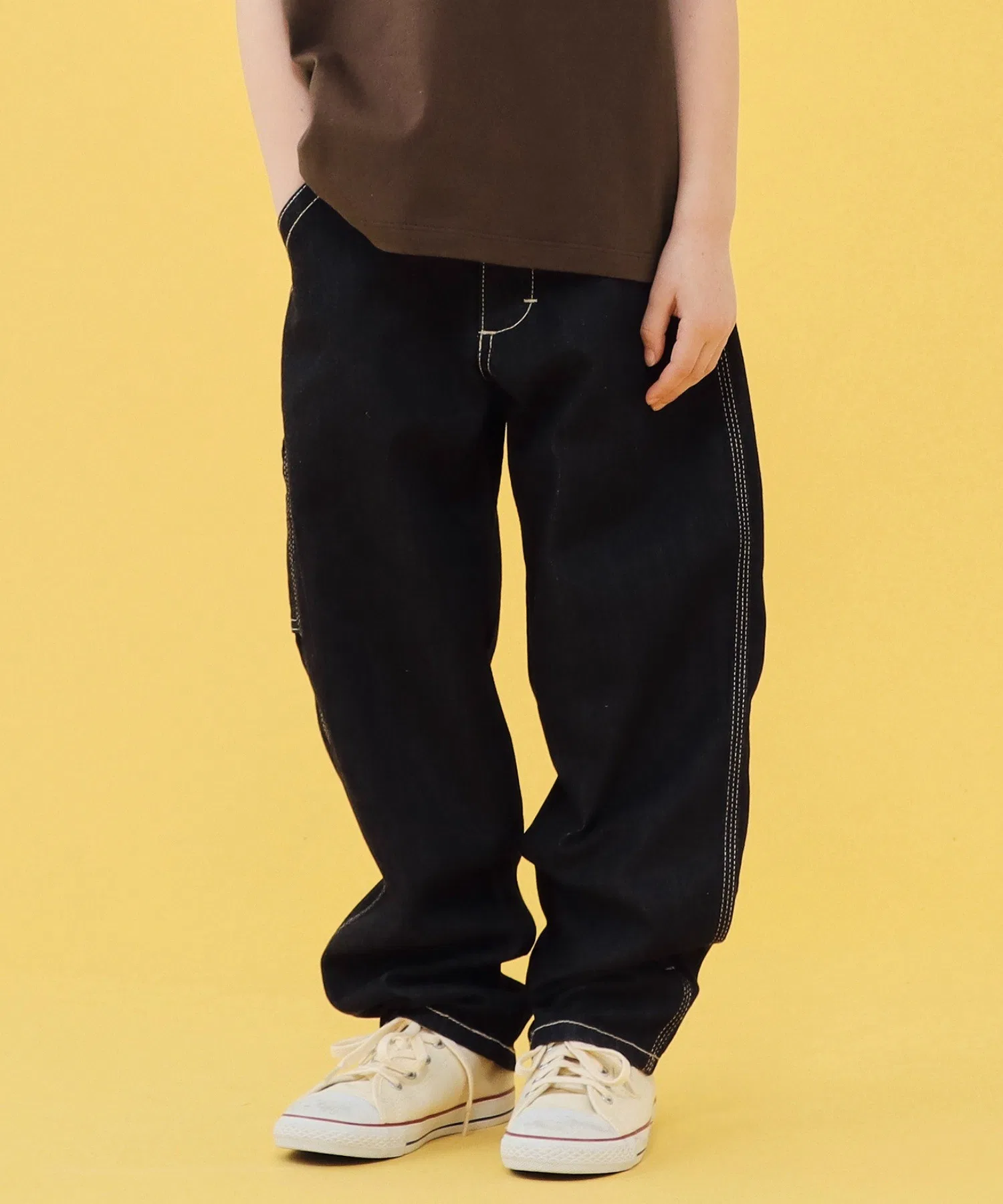Детские брюки Lee Authentic Painter Pants, широкий крой, размеры 110-160 см. — фото 2