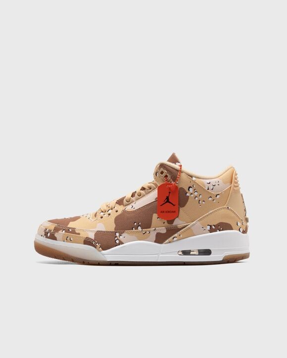 

Кроссовки Jordan Wmns Air Jordan 3 Retro Tex, цвет dk driftwood/sail-hemp-velvet brown
