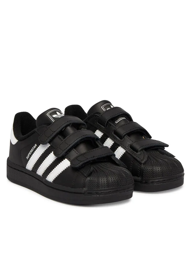 Adidas Кроссовки Superstar II Cf C JI3989 черные — фото 2