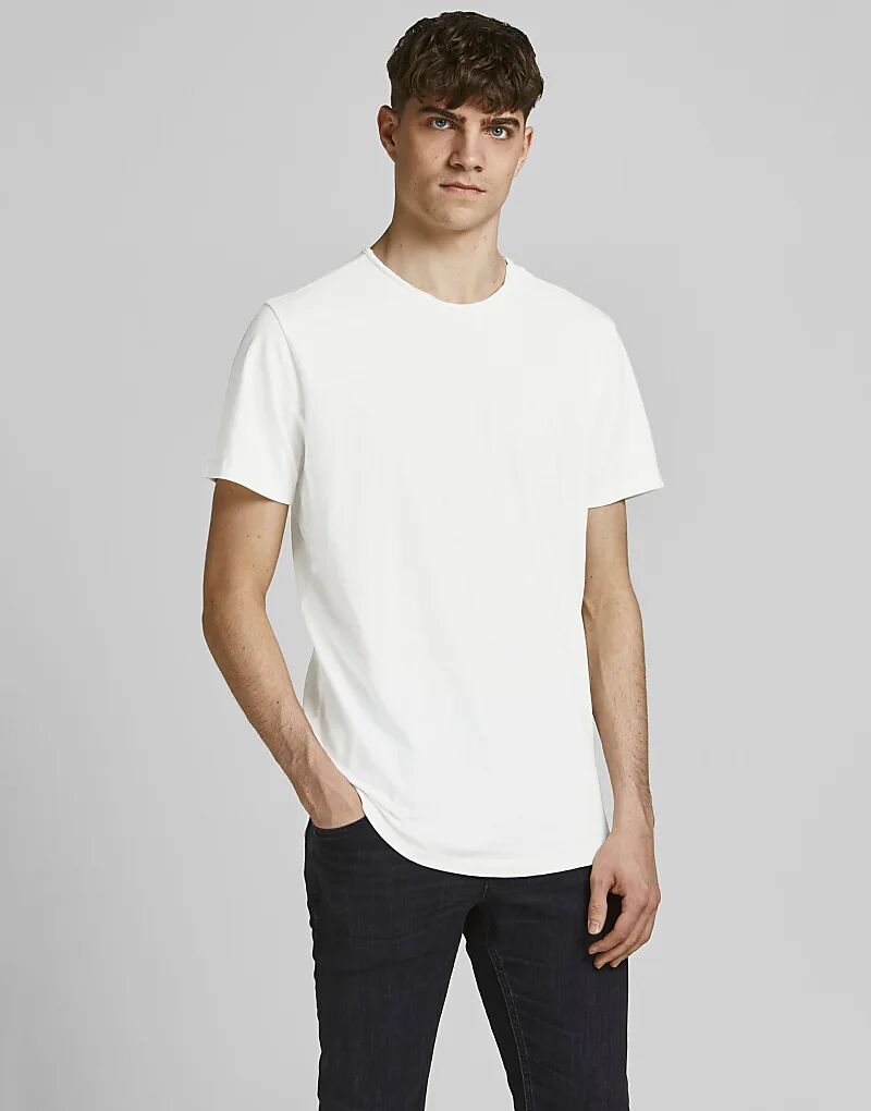 

Базовая футболка с короткими рукавами Jack & Jones бежевого цвета