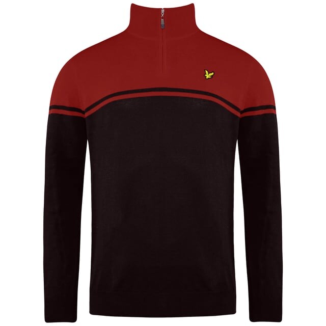 

Croft Golf мужской коричневый свитер Lyle & Scott, коричневый