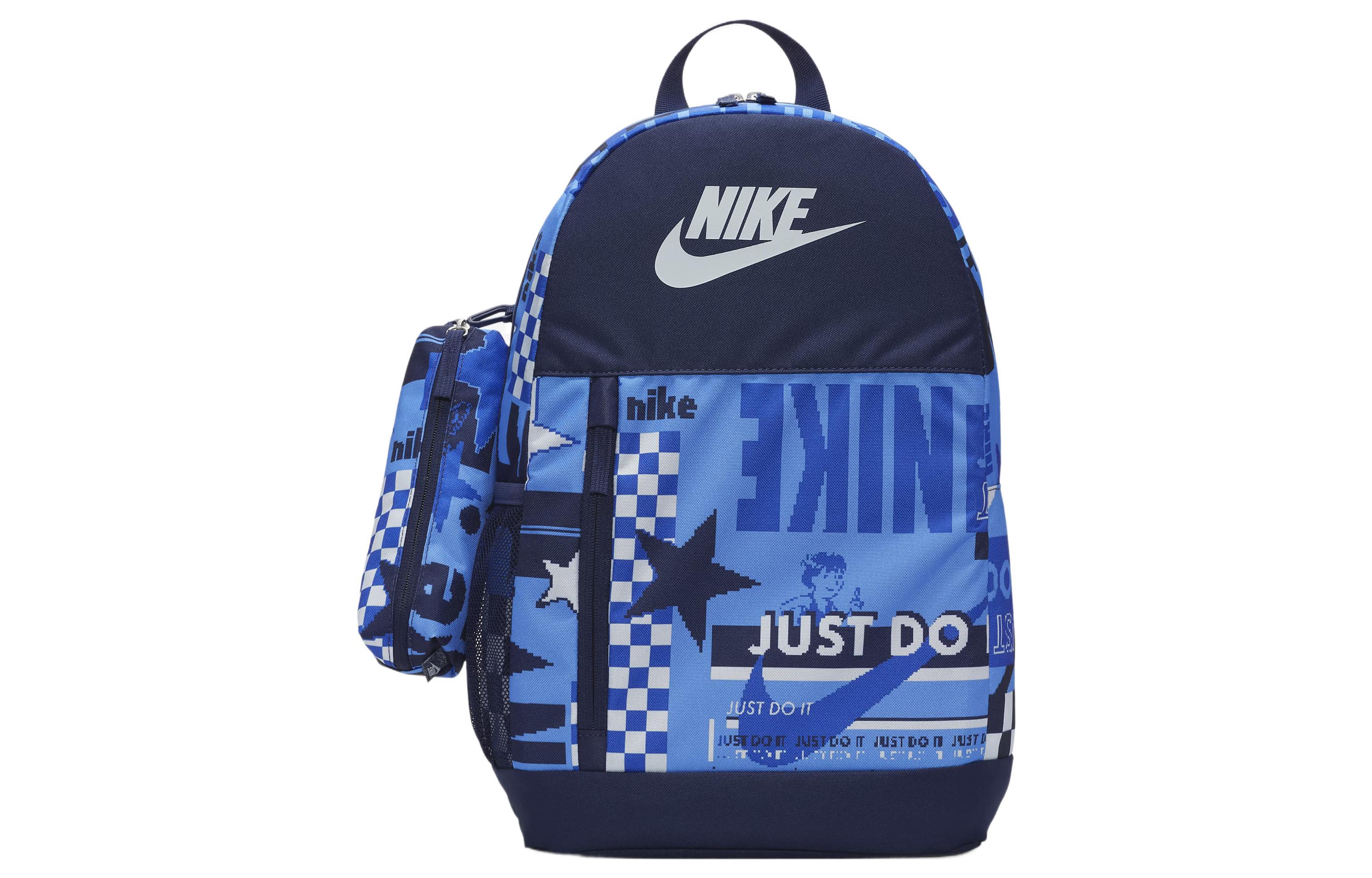 

Рюкзак из полиэстера обычный мужской морской синий Nike