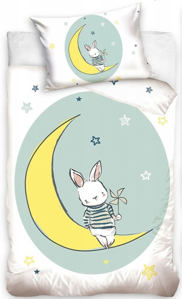 

Пододеяльник Rabbit on Moon Junior 100 x 135 см хлопок PHU CARBOTEX