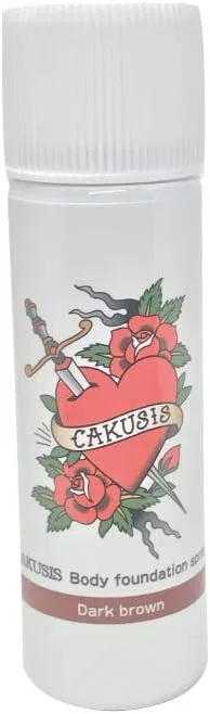 Спрей для тела Caxis Body Foundation Dark Brown CAKUSIS, темно-коричневый