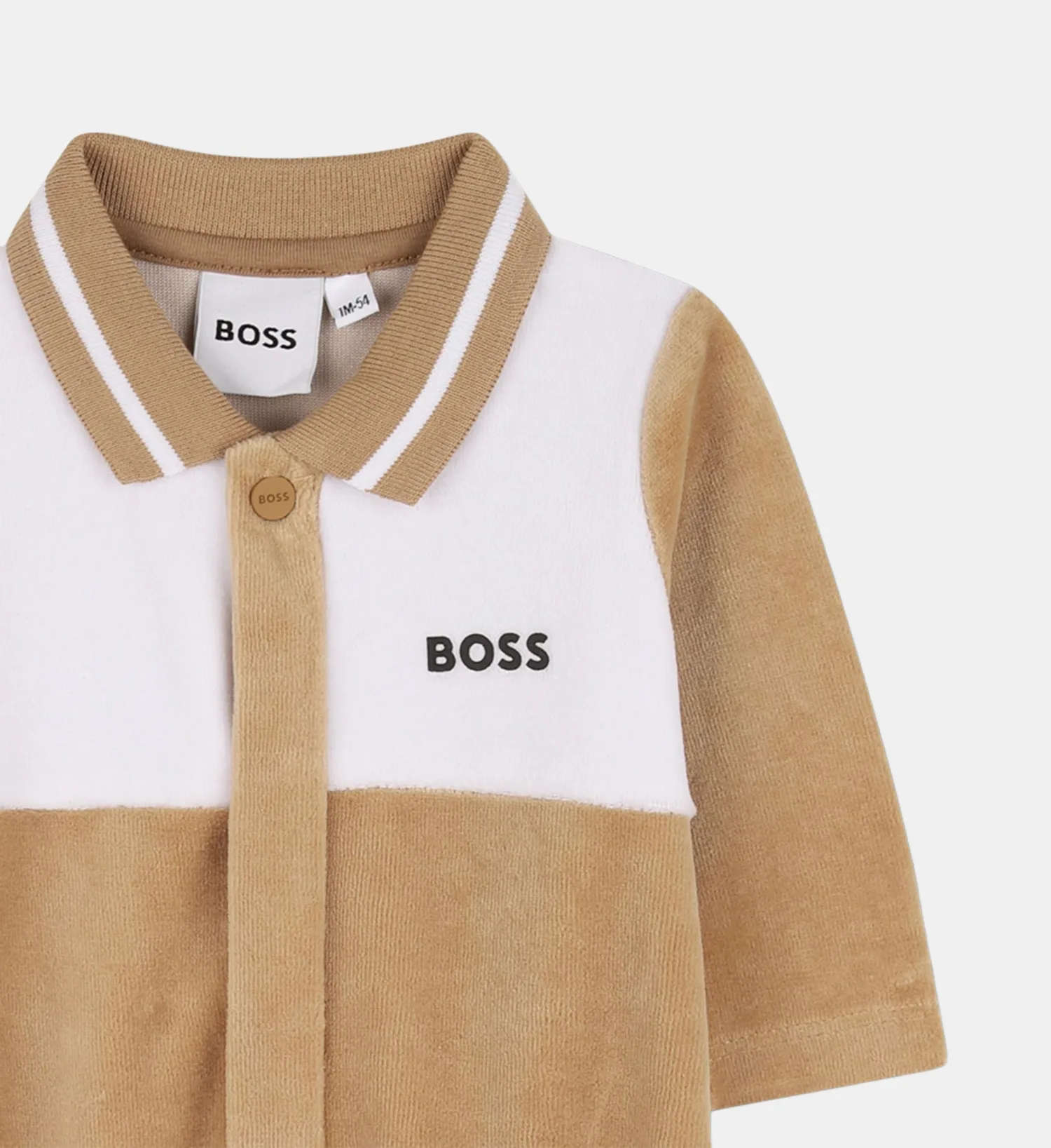 Комбинезон BOSS Kidswear, коричневый — фото 3