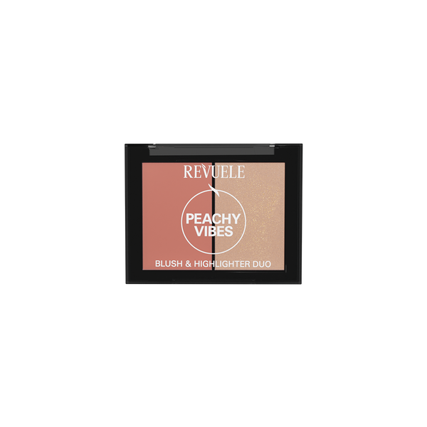 

Румяна и хайлайтер для лица, 8 г Revuele Peachy vibes