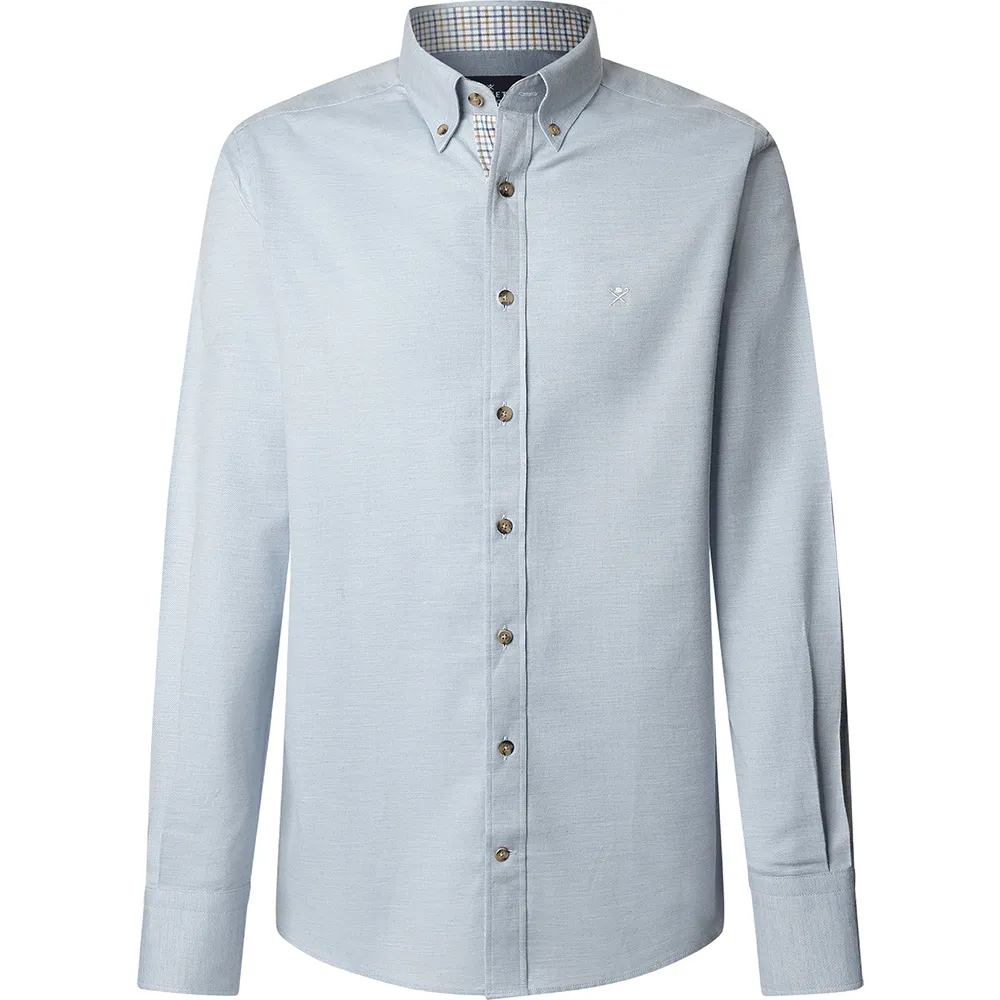 

Рубашка Hackett Flannel Multi Trim, синий