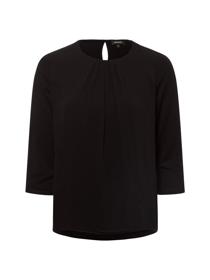 

Футболка More & More Langarmshirt, черный