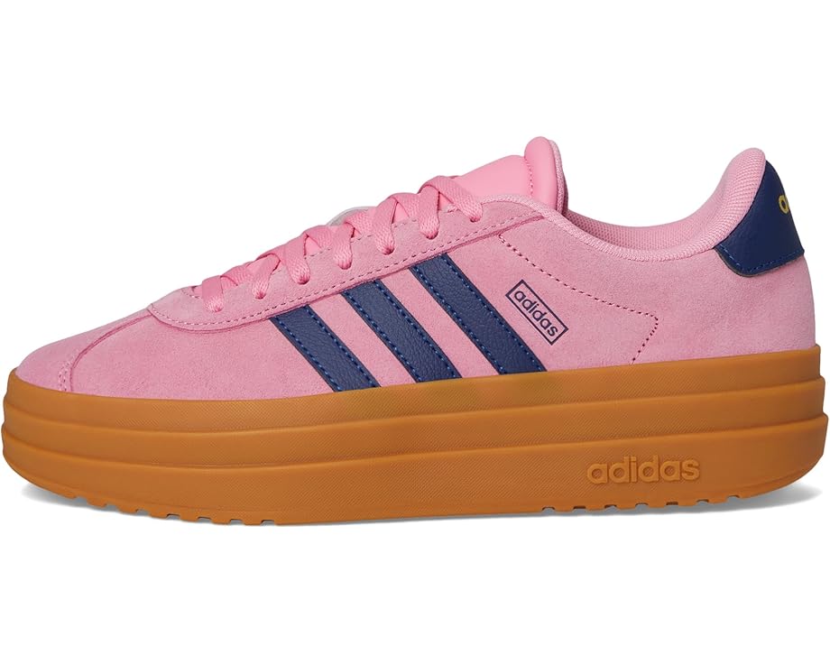 Кроссовки adidas Kids VL Court Bold Shoes, цвет Bliss Pink/Dark Blue/Gold Metallic — фото 4