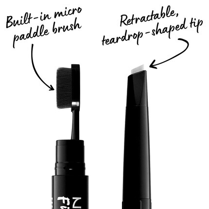 Карандаш для бровей Fill & Fluff Pomade Pencil 09, прозрачный, Nyx Professional Makeup — фото 3