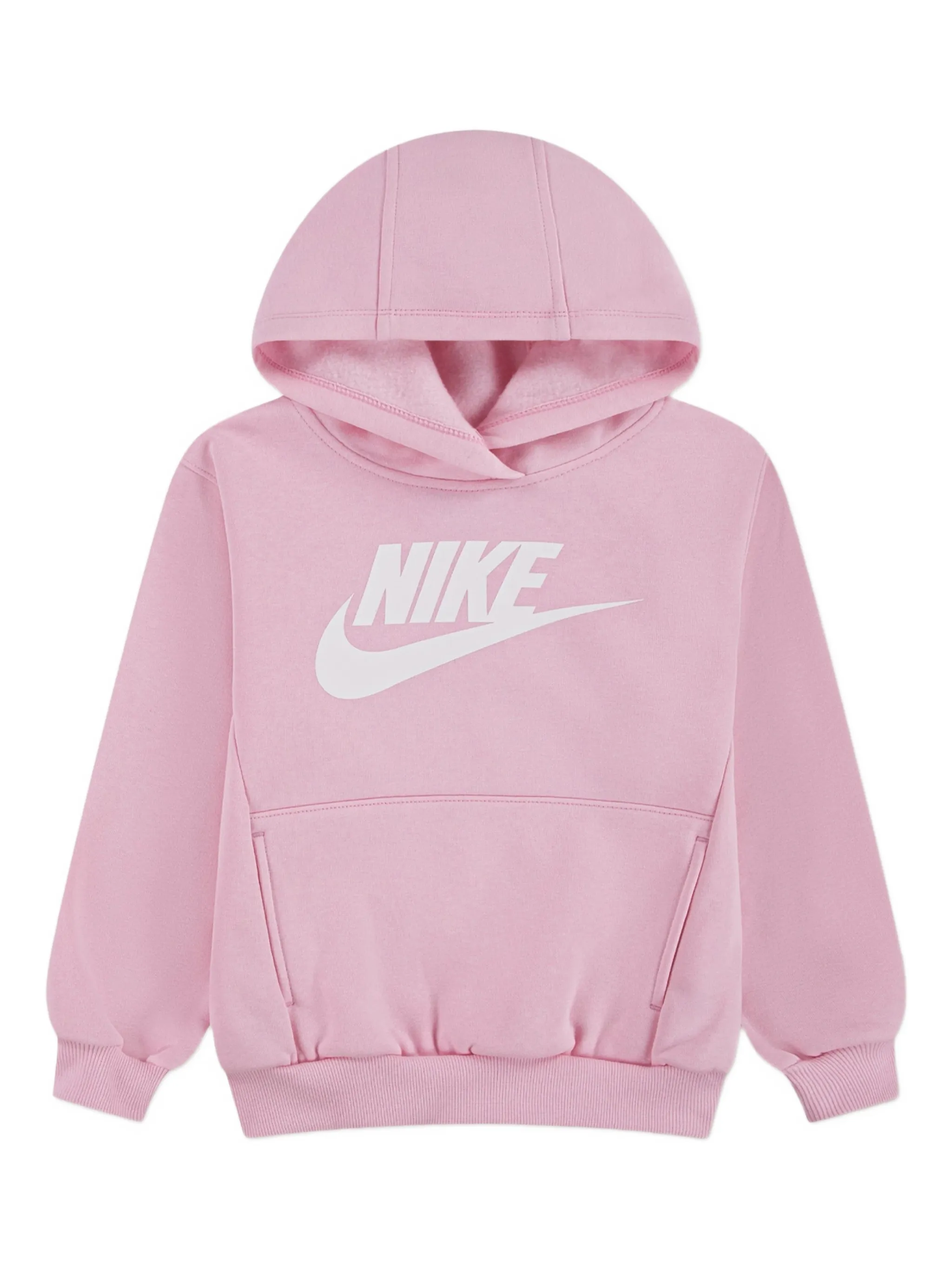Спортивный костюм с капюшоном и логотипом Nike Kids, розовый — фото 3