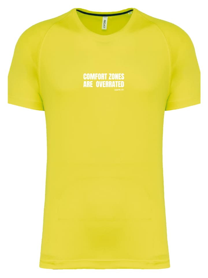 

Футболка Зоны комфорта переоценены в цвете флуоресцентно-желтый F4NT4STIC