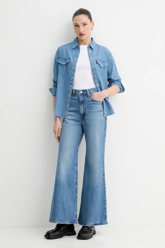 Хлопковые футболки, комплект из 2 штук Levi's, синий — фото 3