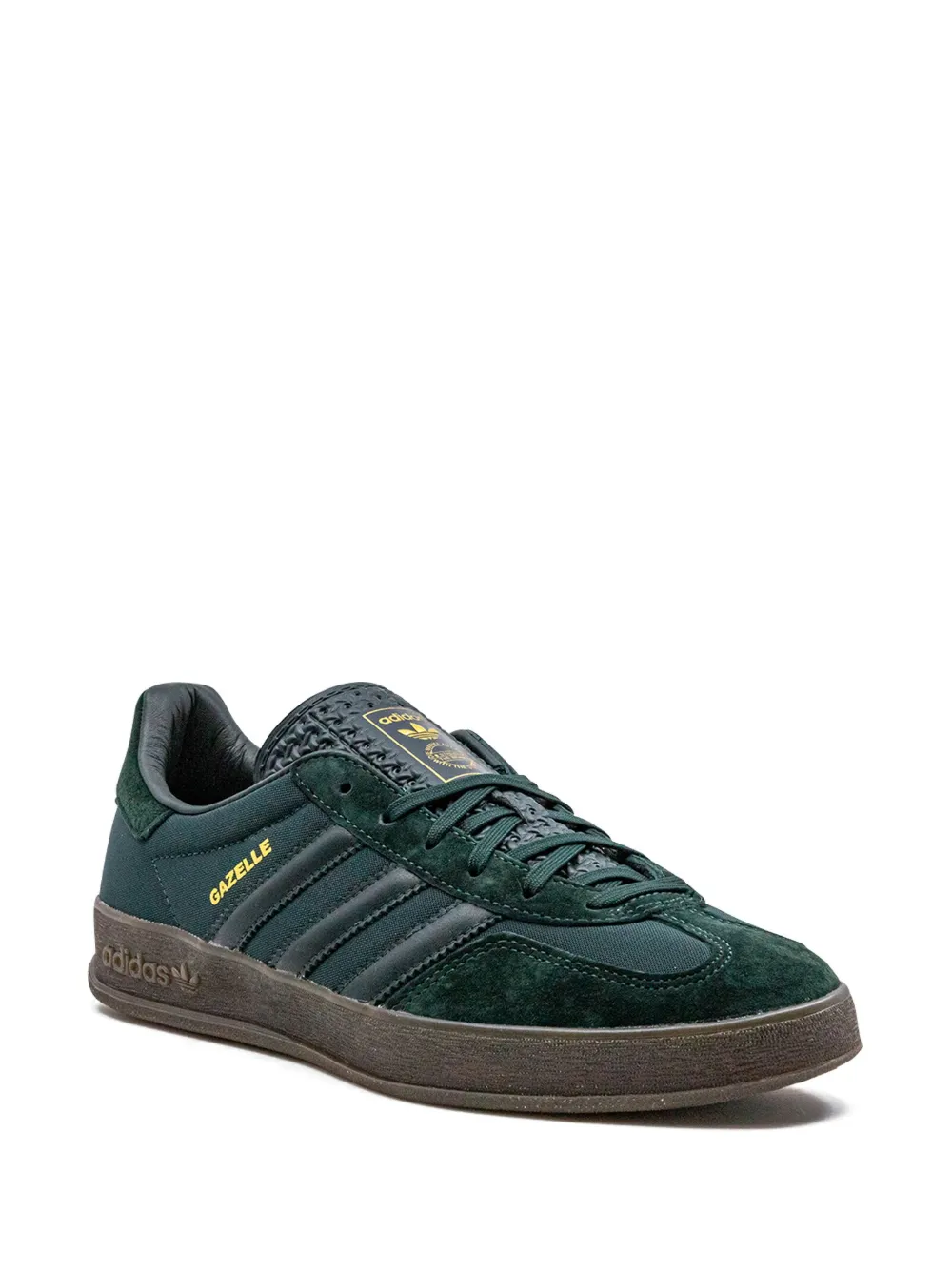 Кроссовки Gazelle Indoor Adidas, зеленый — фото 2