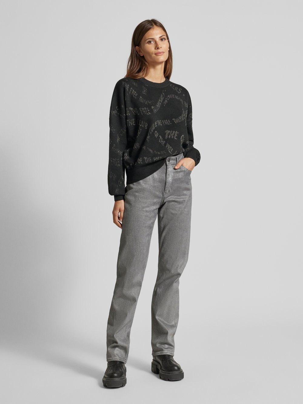 

Толстовка с круглым вырезом Scotch & Soda, черный