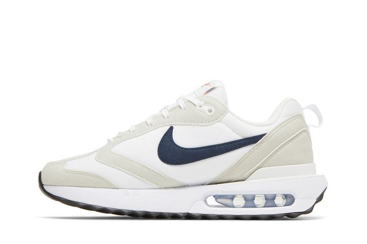 Кроссовки Nike Wmns Air Max Dawn 'Light Bone Midnight Navy', белый — фото 4