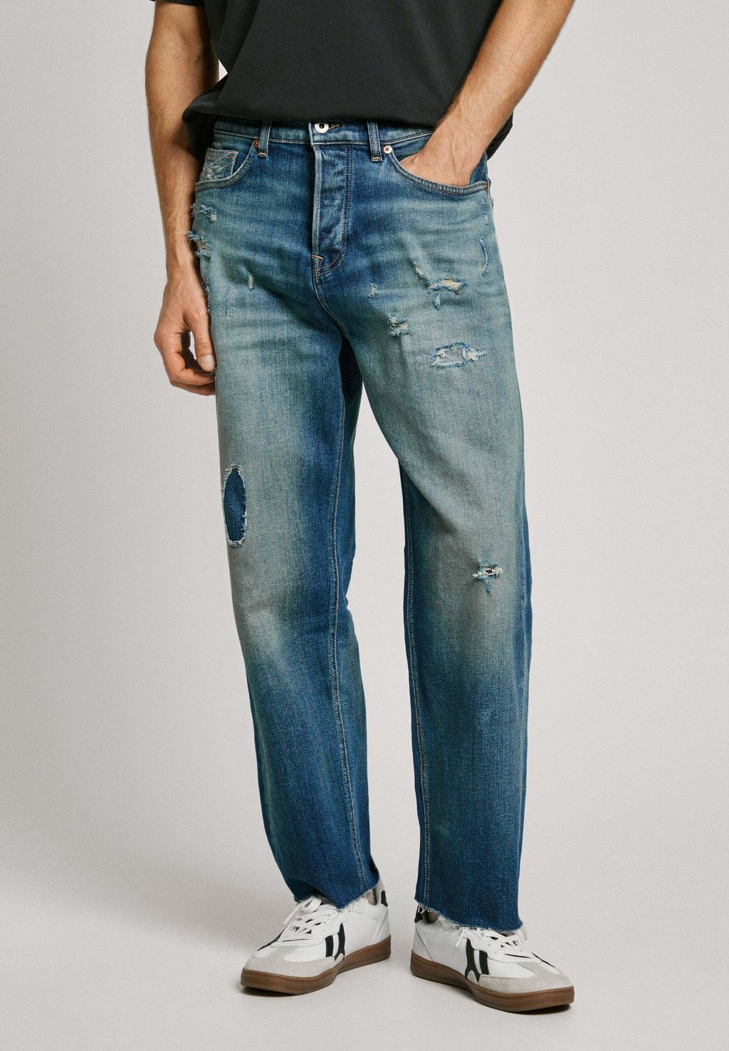 

Джинсы прямого покроя Pepe Jeans, деним
