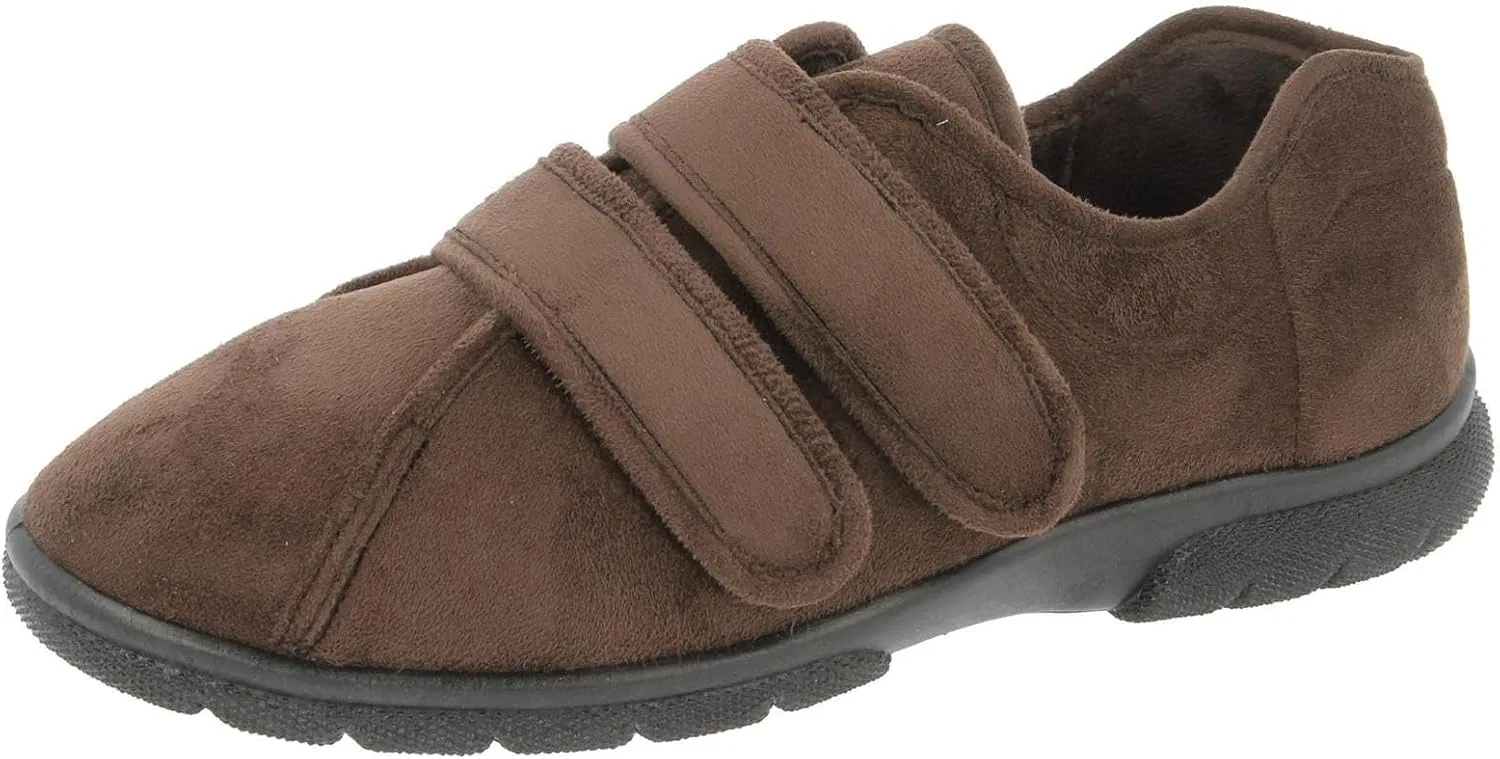 DB Shoes Мужские домашние тапочки (Joseph) 6V, широкая посадка, коричневый цвет