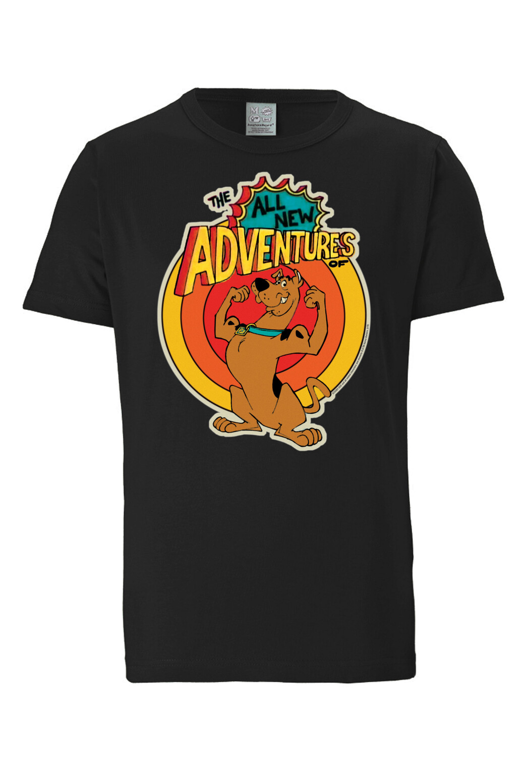 

Футболка Logoshirt Scooby Doo All New Adventures, черный