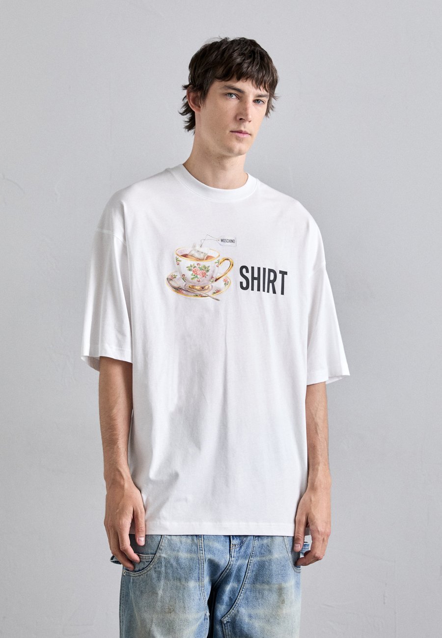

Футболка MOSCHINO TEA TIME, Multi-Coloured/White/White