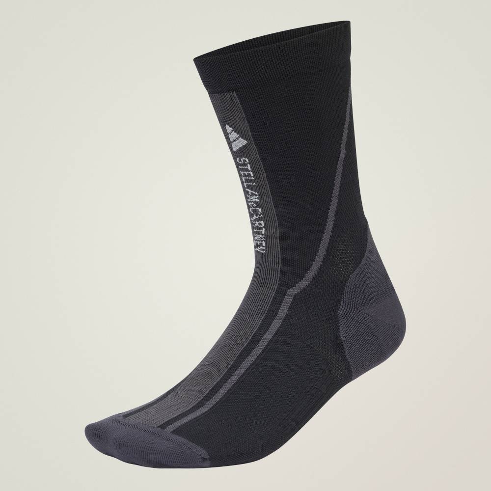 Носки by Stella McCartney Crew Socks Adidas, black — фото 2