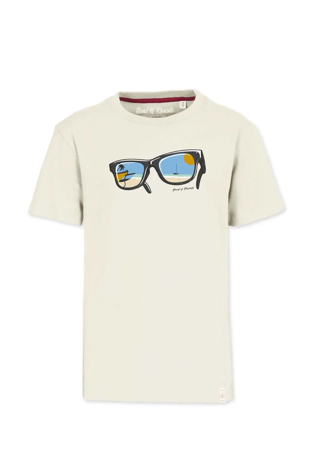 Детское футболка Shades, Band of Rascals, кремовый