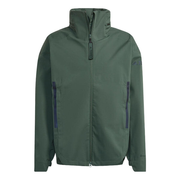 

Куртка Adidas Terrex C Myshelter R.r Jacket 'Olive Green', зеленый