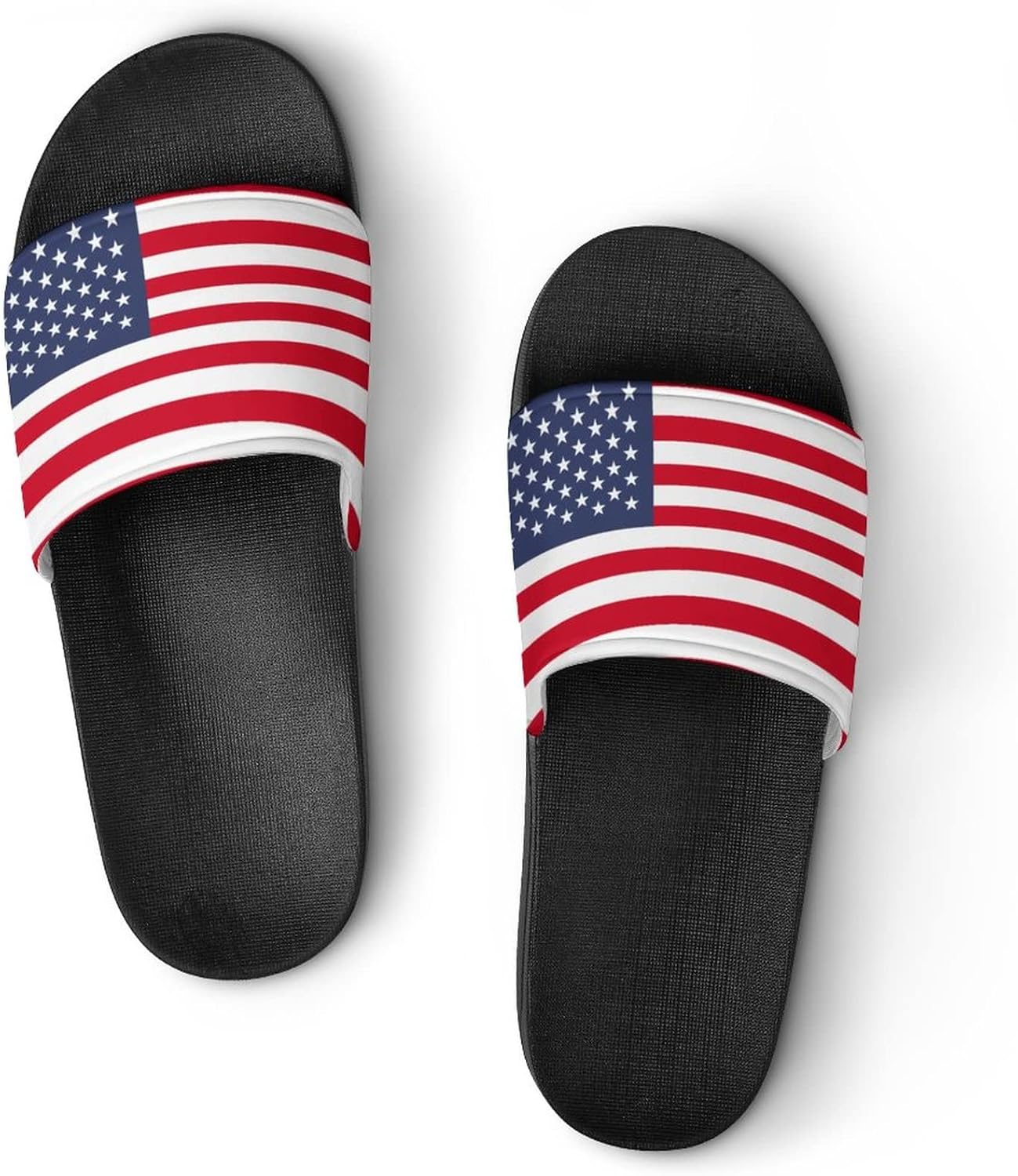 

Летние тапочки с флагом Пуэрто-Рико для женщин и мужчин, модная унисекс обувь для пляжа, мягкие и удобные домашние тапочки, черный стиль 8, размер 43 (287 мм) Taiziyeah