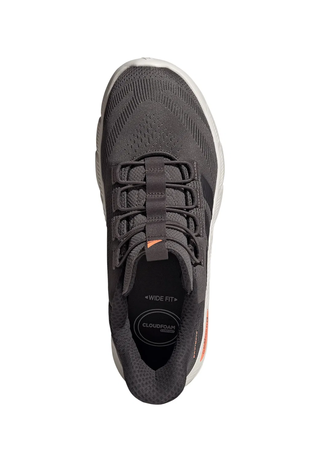 Кроссовки низкие Cloudfoam Flex Rapidfit Adidas, серый — фото 2