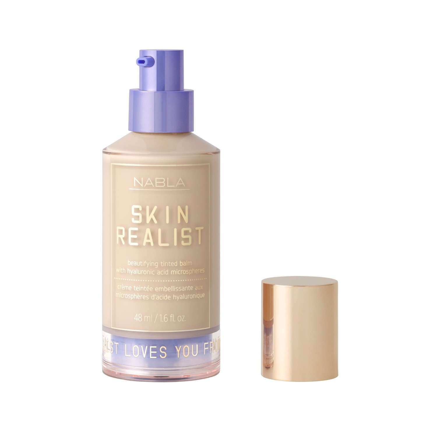 

Тональный крем для лица skin realist Nabla, 1 fair, объем 48 мл