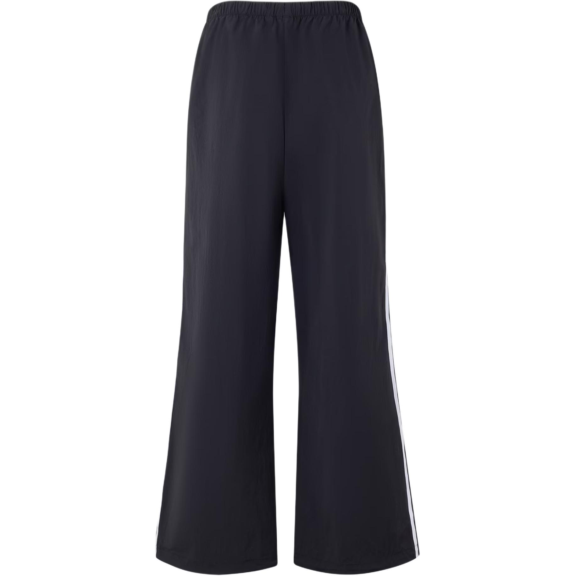 Adidas Originals Парашютные штаны PANTS W повседневные брюки женские black — фото 4