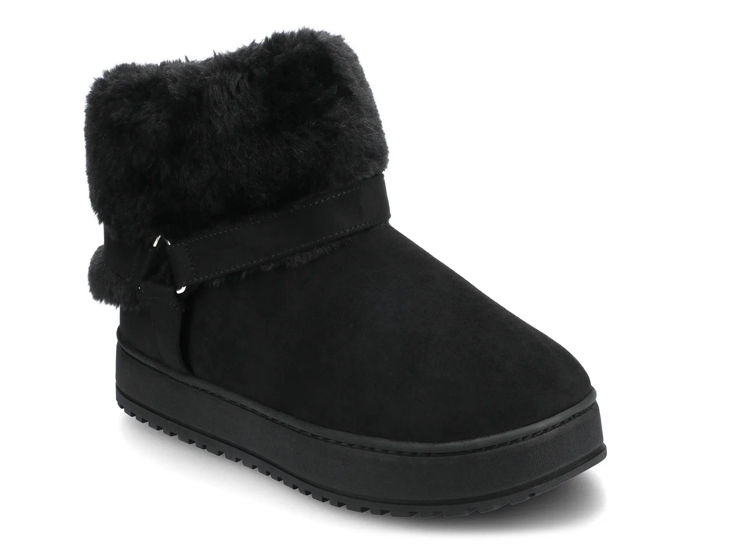 Тапочки Journee Thada Bootie Slipper - Women's, черный
