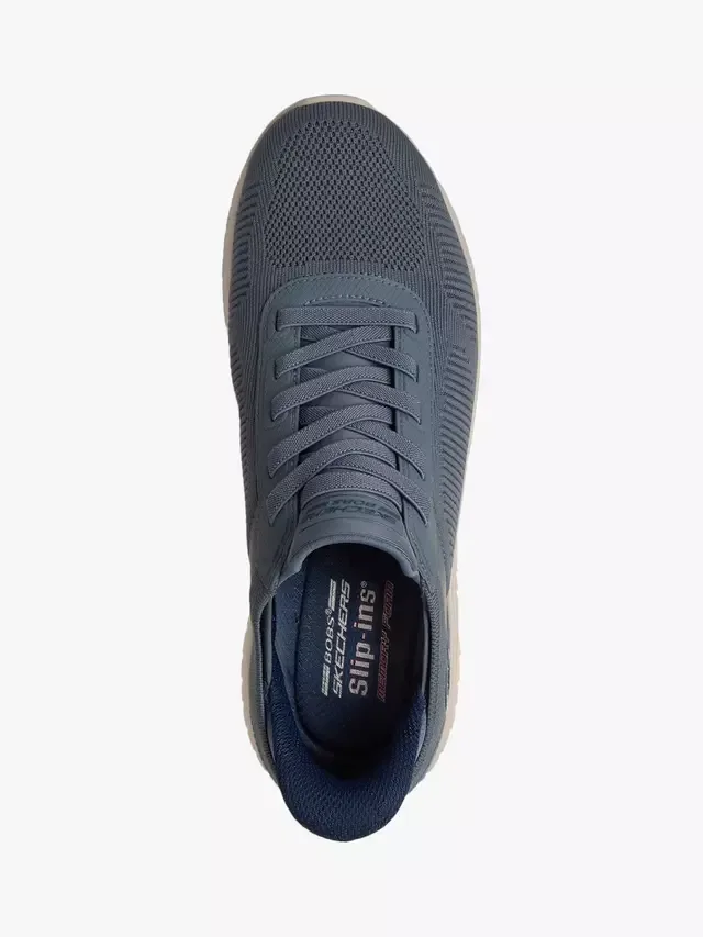 Кроссовки BOBS Sport Squad Chaos Solid Step Slip Ins Skechers, Slate — фото 4