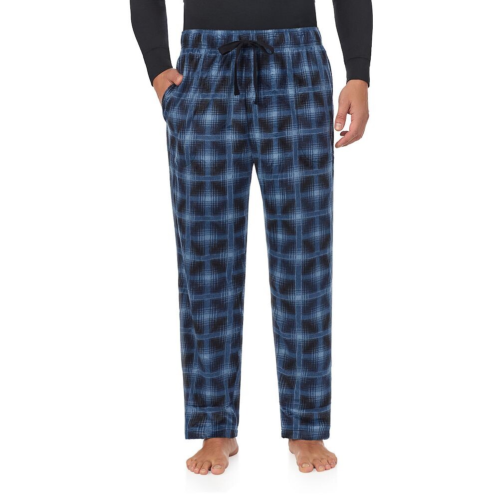 

Мужские флисовые ночные брюки Cuddl Duds, цвет Optical Plaid