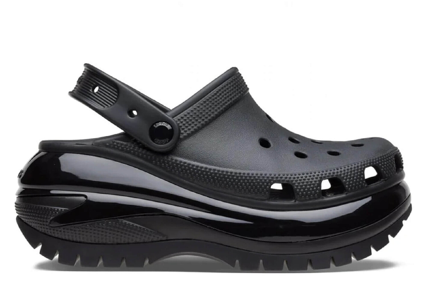 Сабо Mega Crush Сабо на танкетке U Crocs, черный