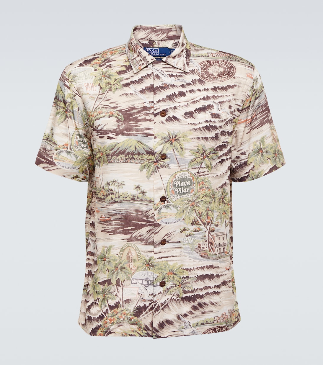 

Футболка для боулинга с принтом Polo Ralph Lauren, Playa De Havana