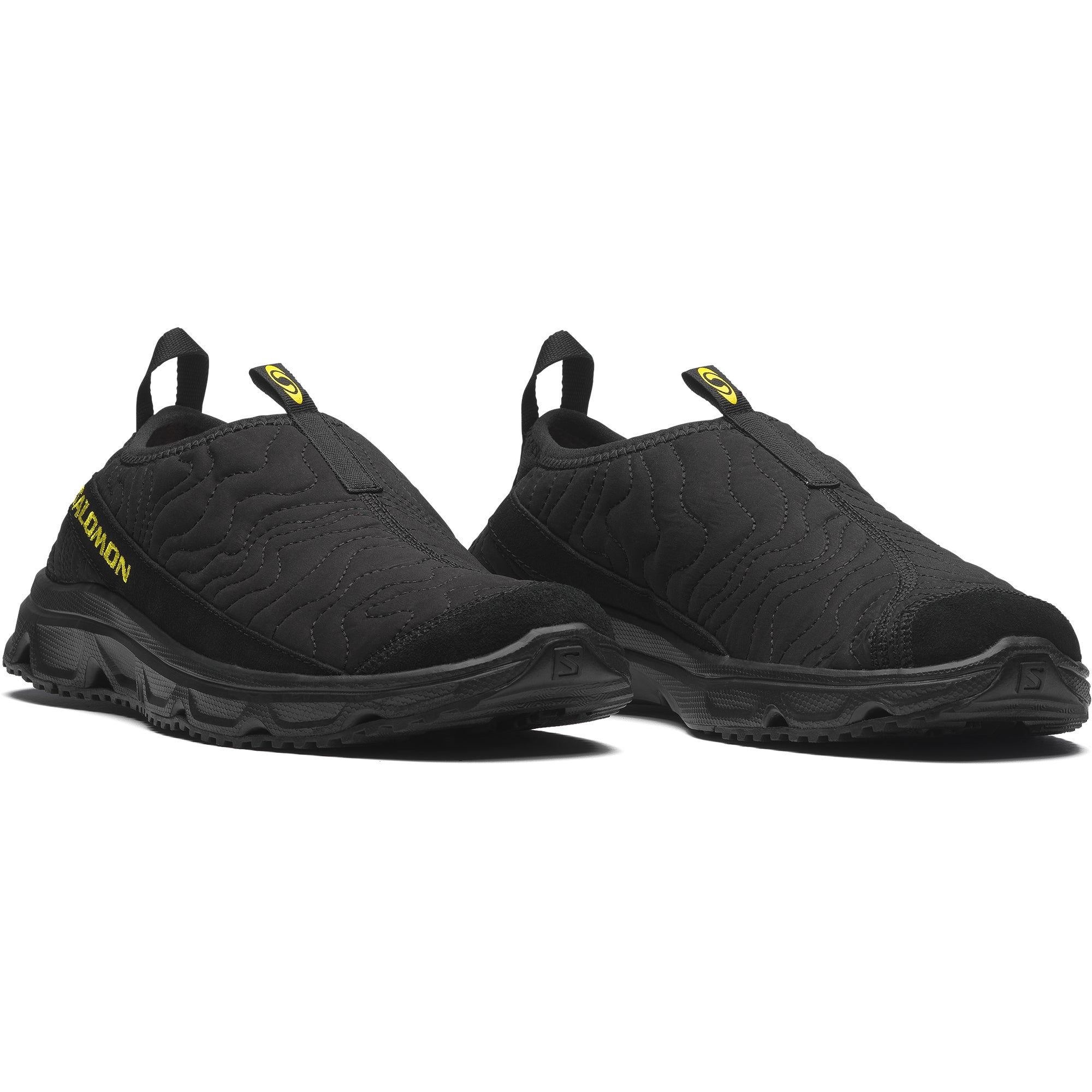 SALOMON Рх Мок 3.0 Дышащие повседневные кроссовки унисекс черные с лимонным, цвет Black/Lemon — фото 2