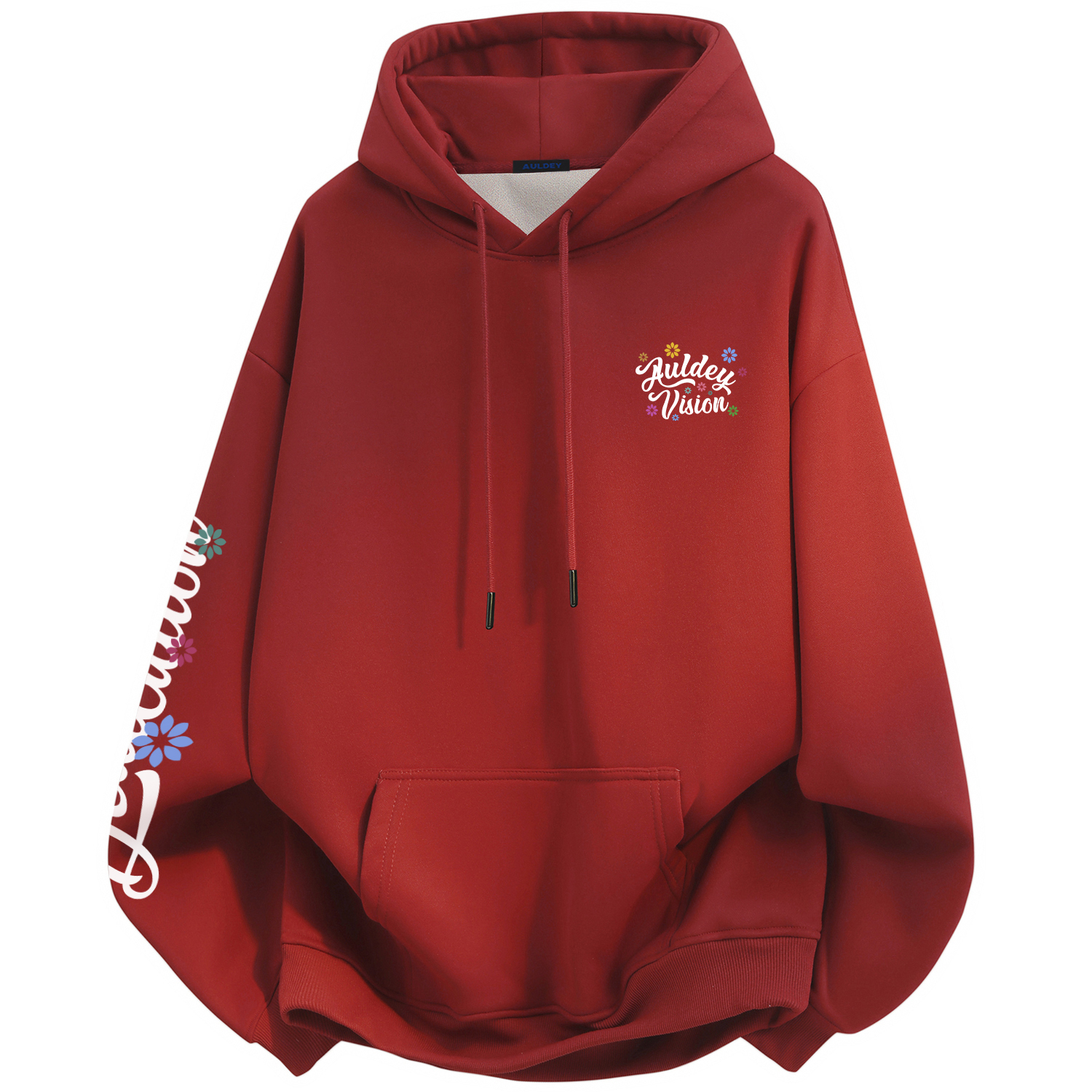 

Толстовка Unisex Hooded Thickened Heavyweight AULDEY, burgundy