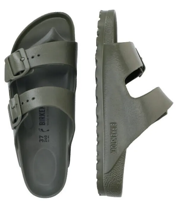 Тапочки Аризона Эва Narrow fit Birkenstock, зеленый — фото 4