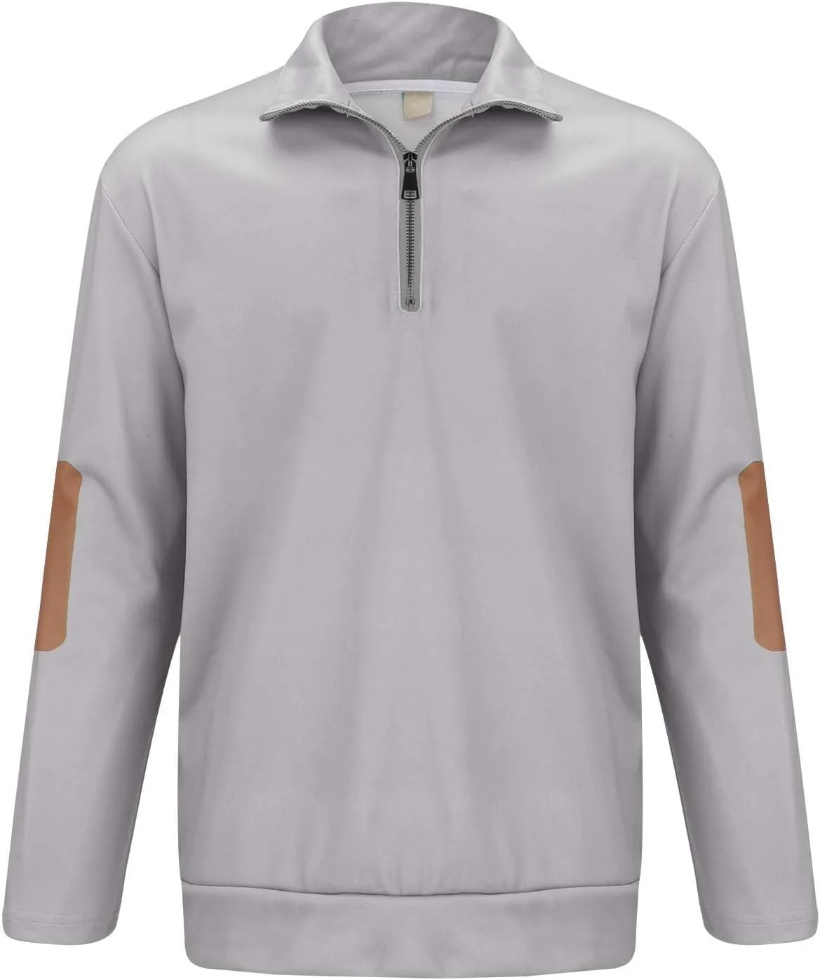 

Толстовка-полузип для мужчин с длинным рукавом из вафельной ткани