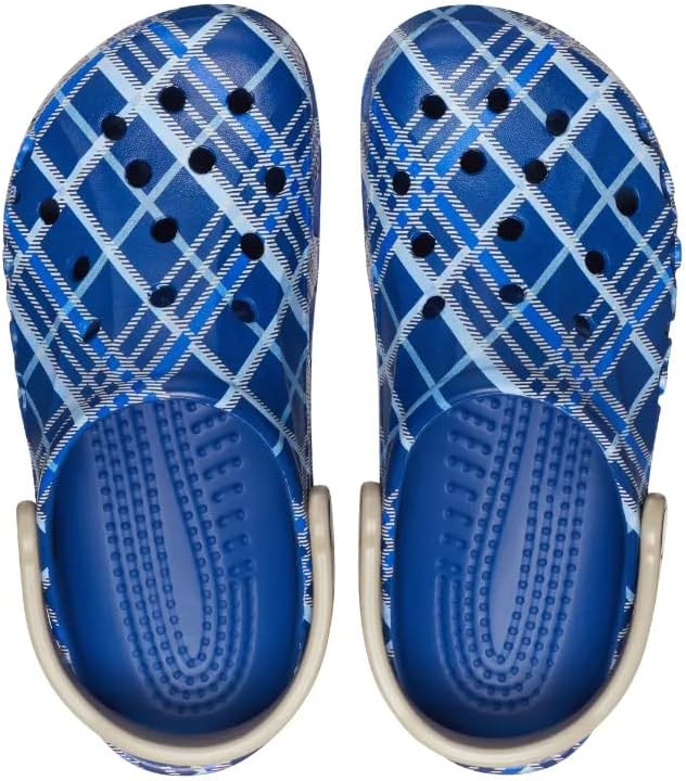 Мужские сабо Crocs Baya с графическим рисунком, синий — фото 4