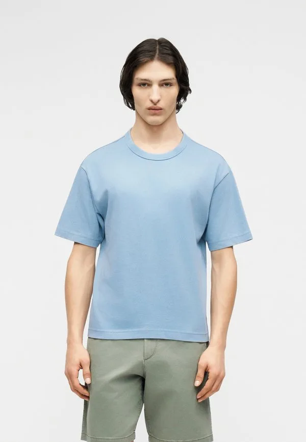 Мягкая укороченная базовая футболка Gap, Blue
