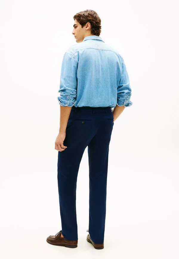 Функциональные брюки в стиле smart casual прямого кроя Tommy Hilfiger, Navy Iris — фото 2