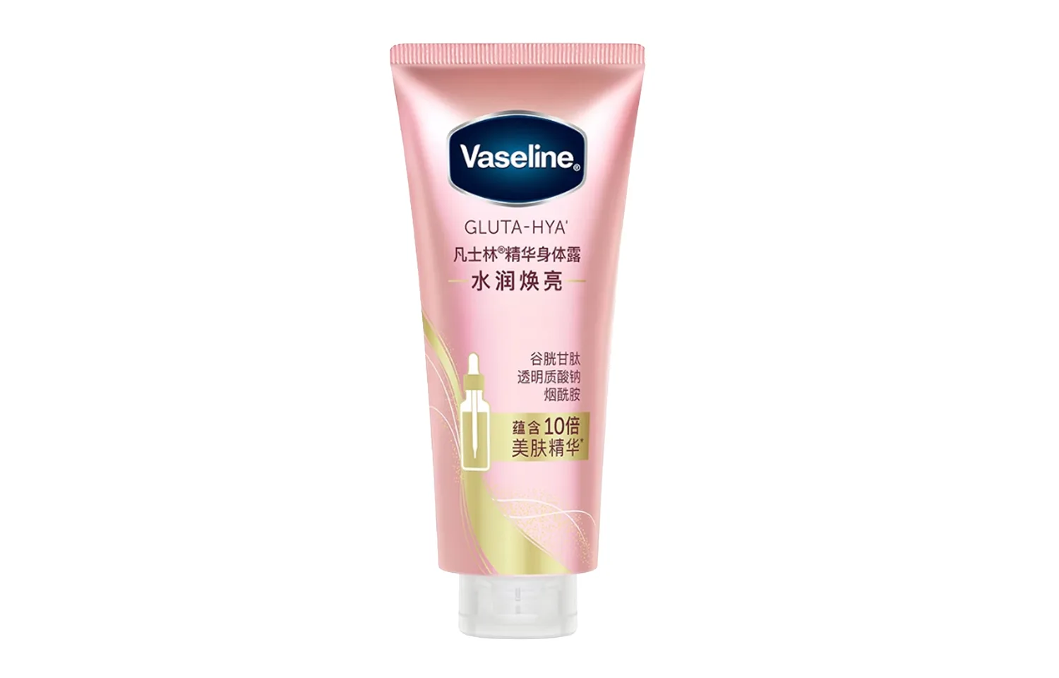 Vaseline Восстанавливающий осветляющий крем-сыворотка для тела увлажняющий и питательный 280мл/280мл*2, Repair and Brighten Essence Body Lotion 280ml x 2 — фото 4