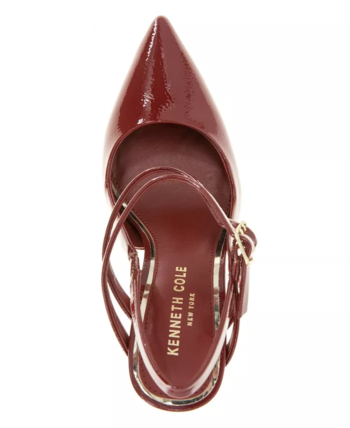 Женские туфли-лодочки Raquel Slingback Kenneth Cole New York, красный — фото 4