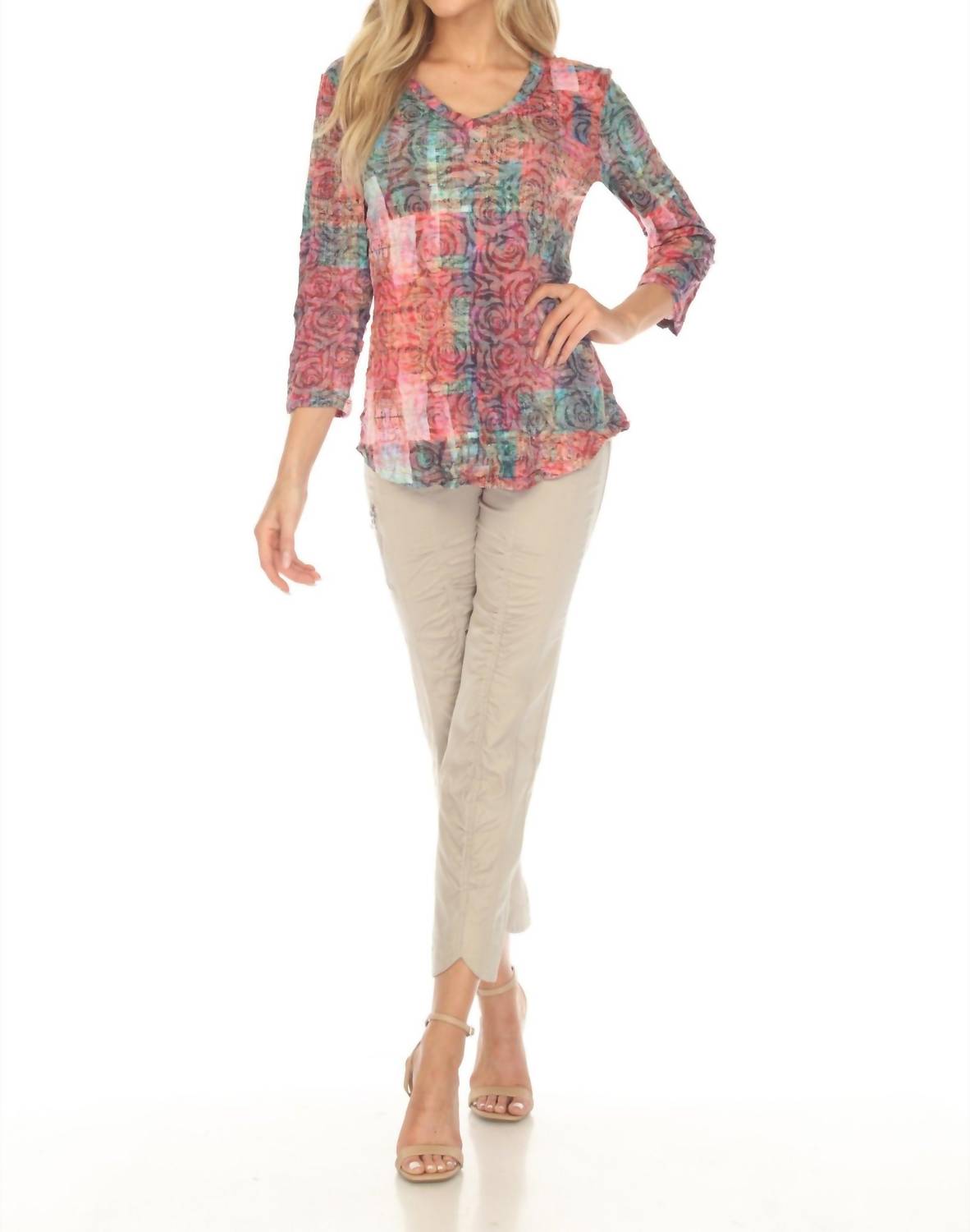 

Топ Verdant Weave в цвете Carine
