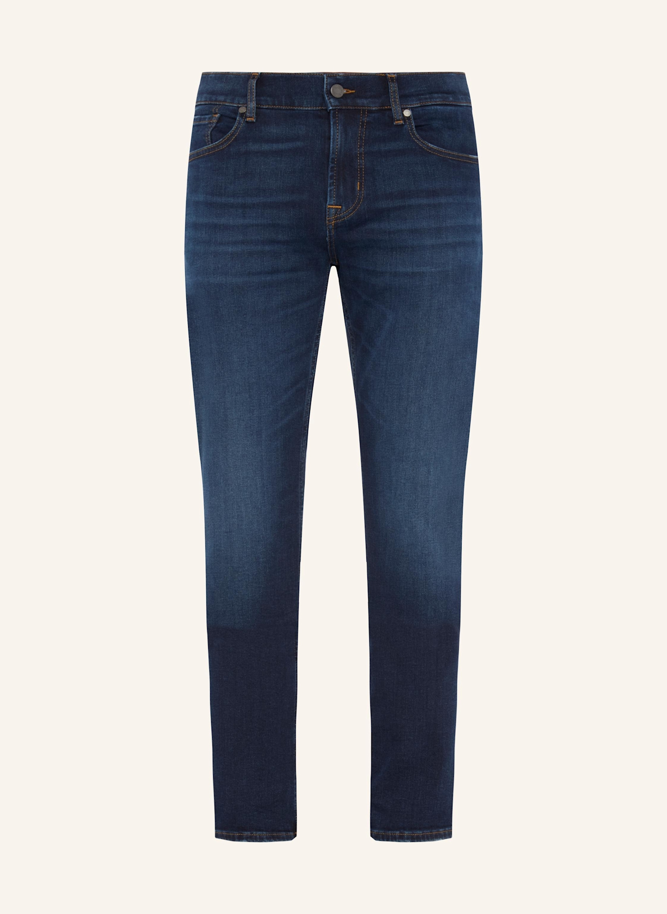 

Джинсы облегающие 7 For All Mankind, синий