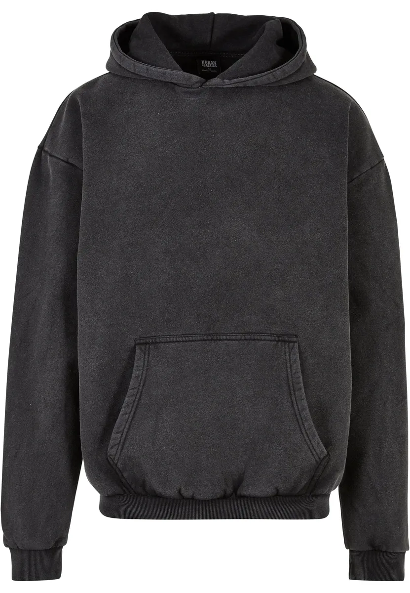 

Толстовка с капюшоном URBAN CLASSICS " Urban Classics Men's Stone Washed Hoody", черный