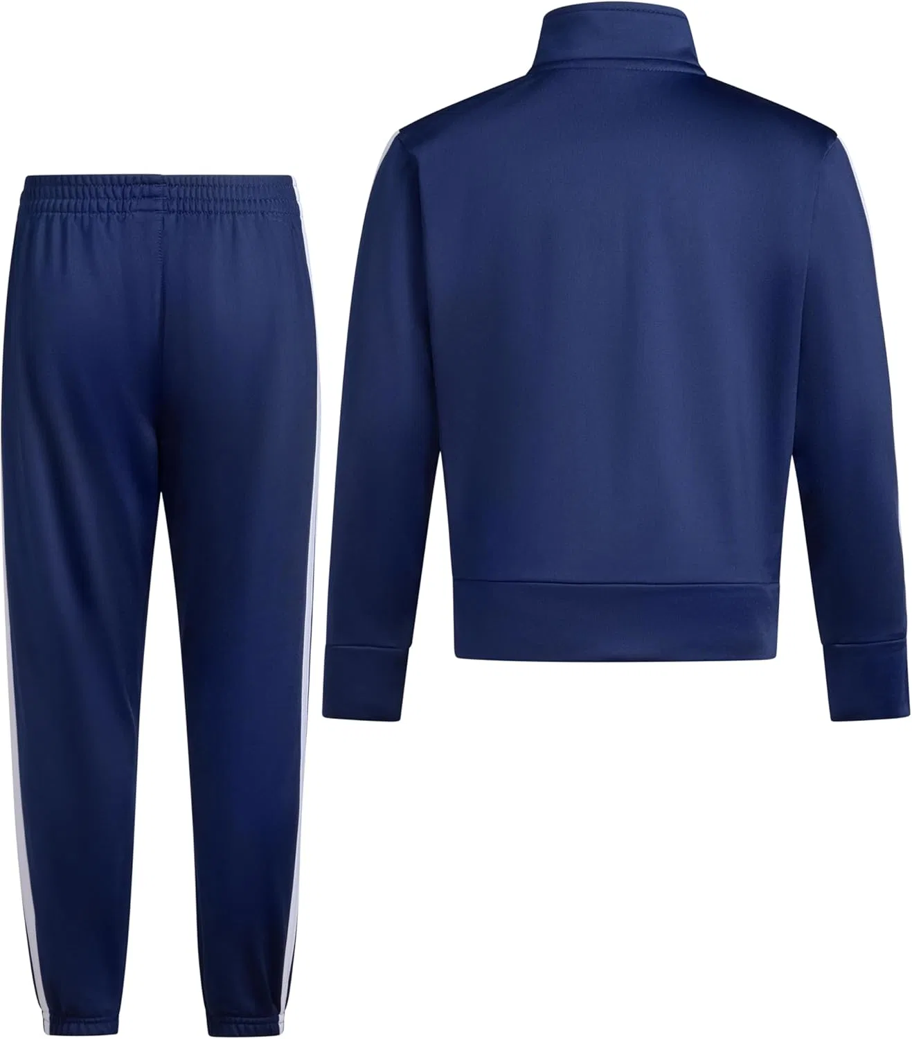 Детский спортивный костюм adidas, куртка и брюки, 2 предмета, Dk Blue — фото 4