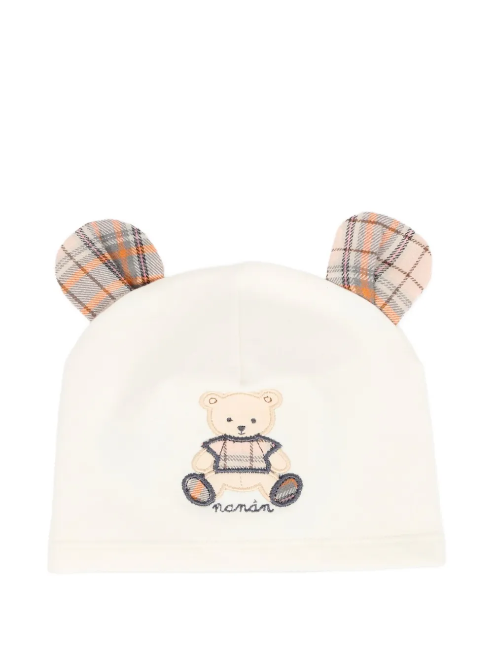 

Детская шапочка с медвежьими ушками NANAN, белый